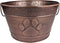 Metal Indestructible Dog Toy Bin - Farmhouse Organizer Storage Basket for Pet Toys, Blankets, Leashes, Lead-Free Copper
