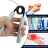 No Slip Heavy-Duty Metal Grip Strength Trainer for Muscle Building, Hand Rehabilitation, Home Gym Exerciser