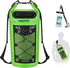 Piscifun Dry Bags - Waterproof Floating Backpack 5L/10L/20L/30L/40L with Waterproof Phone Case for Kayaking and Fishing