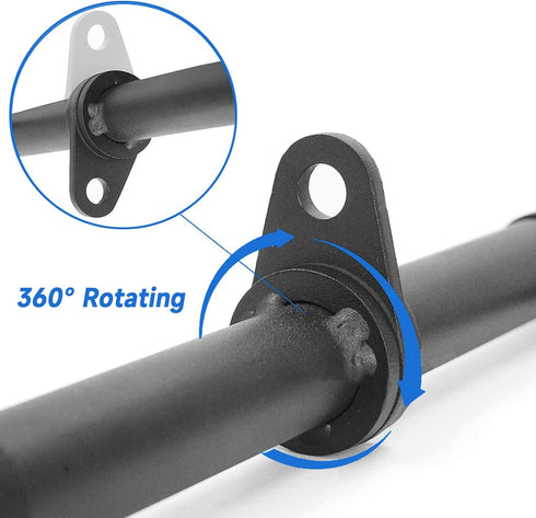Straight Bar Pulldown Bar for LAT Pulley System - Rowing Machine Handle Exercise Home Gym Attachment Strength Training