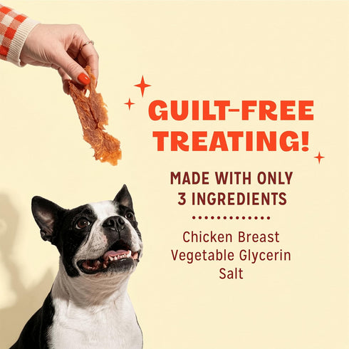 100% 16 Pur Luv Chicken Jerky Dog Treats, Made with Real Chicken Breast, Ounces, Healthy, Easily Digestible