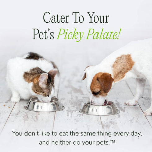 pawTree Healthy Food Toppers for Dogs & Cats - Appetite Booster with Freeze-Dried Proteins, Flavor Enhancer