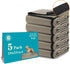 Bunlitent Washable Pee Pads for Dogs 18" x 24", 5 Pack, Potty
