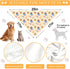 Adjustable Birthday Dog Bandanas - Double-Sided Triangle Scarves for Pets