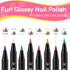OLINGYOU Dry-8 Set Dog Nail Polish Dog Nail Polish Pens Quick Colors, Pet Nail Polish for Dogs DIY Dogs Puppy Nails