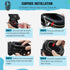 Yaherik Gel Ear Pads Replacement for Walker's Hearing Protection Earmuffs with Inner Cooling Gel& Sealed Bottom Shell