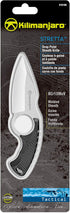 Kilimanjaro 910106 Men's Stretta Tactical Neck Knife, 6.4-inch Overall Length, 3.2-inch Blade, Formed Sheath