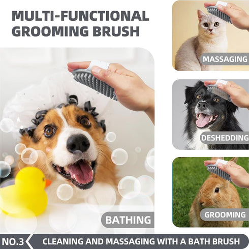 6-in-1 Pet Grooming Kit | Comprehensive Grooming Tools for Dogs and Cats