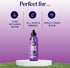 Lavender Oil Dog Deodorizing Spray, Lightly Scented Dog Spray for Smelly Dogs and Puppies with Lavender Essential Oil