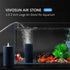 VIVOSUN 2PCS Large Air Stone, 4 x 2 Inch for Aquarium, Fish Tank, Hydroponics Air Pump