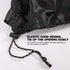 REDCAMP Sleeping Bag Stuff Sack, Black M, L, XL and XXL Compression Sack for Backpacking and Camping