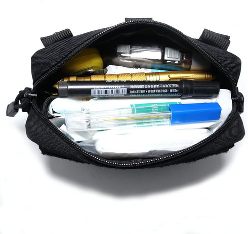 Pack Tactical Molle Admin Pouch Compact Utility EDC Tool Bag Phone Pouches Fanny Waist Bag Belt Pouch Small First Aid