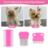 Creztail 6 Pack Pet Grooming Combs, Stainless Steel Dog and Cat Grooming Combs with Rounded Teeth, Double-Sided