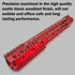 Gotical 13 Slots Aluminum Keymod Rail Section for Keymod Thirteen Slots Picatinny Rail