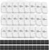 48-Pack Cat Water Fountain Filter Repalcement,For PETLIBRO Dockstream Cat Water Fountain PLWF005/PLWF115/PLWF105,