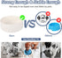 Ceramic Cat Bowl, Puppy Bowls - Whisker Friendly Heavy Cat Food Bowl, Spill Proof for Cats and Small Dogs