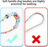 Dog Collar and Leash Set for Girls, Adjustable Puppy Collars with Floral Bow Tie for Small Medium Large Female Dogs,