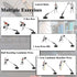 T Bar Row Landmine Attachment for 2" Olympic Barbell Bars, Home Gym Workout Equipment