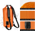 Piscifun Waterproof Dry Bags, Floating Backpack 5L/10L/20L/30L/40L with Waterproof Phone Case for Kayaking, Fishing