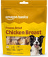 Amazon Basics Dog Treats Freeze Dried Raw Single Ingredient Chicken Breast, High