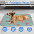 imiBBWQu Summer 27" 22" Cooling Mat for Dogs Starfish Red Green Dog Cooling Mat Medium Size Dog Washable Pet Styroller