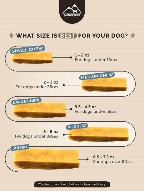 Yak Cheese Dog Treats - Natural Yak Chews from Himalayan Mountains - for Aggressive Chewers - Extra Large, Value Pack 3