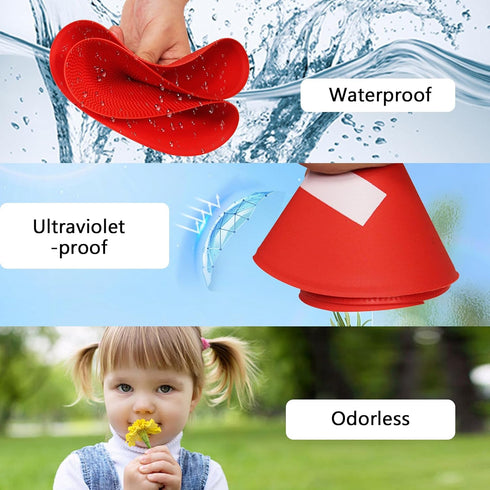 Nuburbur 9 Inch 10/24 Poly Spots, Anti-Slip Spot Markers Floor Spots, Waterproof Flat Filed Cones Poly Dots for Agility