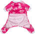 CuteBone Dog Christmas Pajamas Puppy Onesies Small Dogs Soft Pjs Coat Comfy Pet Clothes Outfit Doggie Bodysuit P46XS