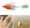 SHYYOULQE Squid Cuttlefish Sleeve Hook Jigs Lures Artificial Shrimp Baits Cuttlefish Sleeve Baits Easy to Use