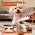 Trimmer Trimmers Dog Paw with LED Light, Low Noise and USB Rechargeable, Safe Rounded-Tip Scissors, Paw for Dog's Feet