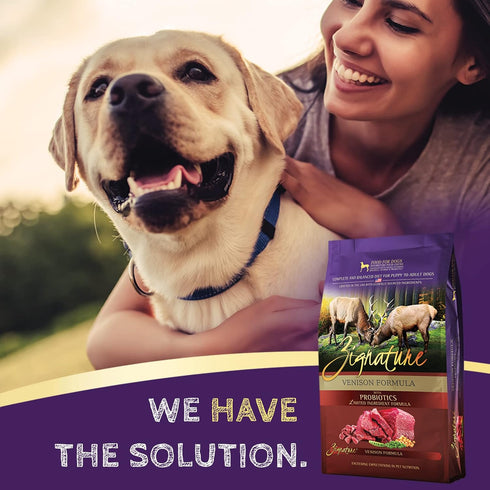 Zignature Venison Limited Ingredient Formula Dry Dog Food - 4lb