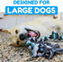 Giant Dog Rope Chew Toys for Extra Large Dogs | 42 Inch, 6 Knot Tough Toy for Aggressive Chewers