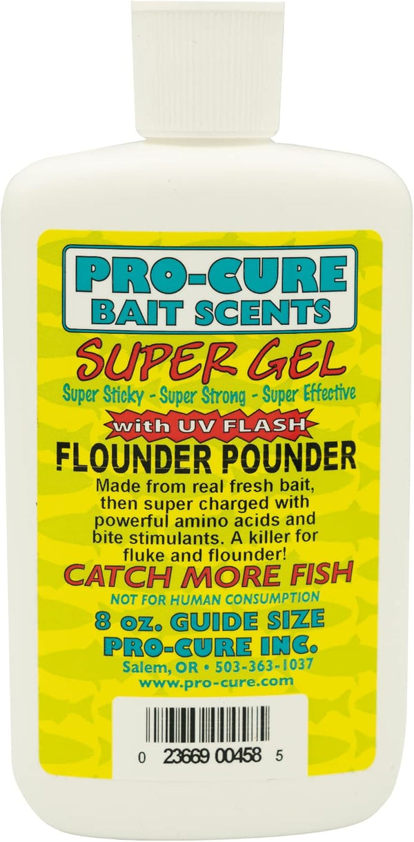 Pro-Cure Flounder Pounder Super Gel, 8 Ounce