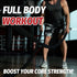 Fitness Battle Rope 30ft Length 1.5" Diameter Heavy Ropes with Cloth Sleeve for Home Gym Workout