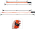 MOOCY Kayak Paddle Tether, Coiled Kayak Fishing Leash with Carabiner for Paddle, Rod SUP Kayaking Accessories