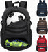 Large Youth Soccer Bag - Backpack & Bags for Basketball, Volleyball with Separate Cleat Shoe and Ball Compartment