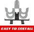 Shoe Hanger for Peloton Bike Plus, Plastic Weight Rack, Metal Shoes Holder for Bike+, Fits 2 Pairs of Shoes