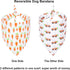 ADOGGYGO Easter Dog Bandana - Reversible Triangle Scarf for Medium and Large Dogs, Multiple Sizes Offered (Large)