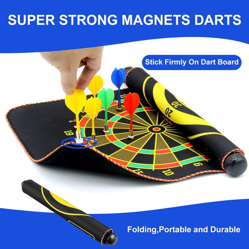 Vnmkp 12 5 6 7 8 9 10 11 12 (12 Magnetic Dart Board Outdoor Game Suitable for Children to Play Comes with Darts Best