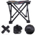 Angoily Folding Camping Stool for Adults Portable Outdoor Fishing Folding Bench with Backrest Oxford Cloth Large