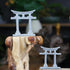 Tsynapter Torii Gate Aquarium Decor Japanese Stone Statue Ornament for Fish Tank, Garden Decoration, Landscape