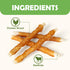 MON2SUN 5 Inch 14.11 oz) Dog Treats, Rawhide Twist Chicken Hide Sticks, Suitable for Puppy and Small Dogs, (Chicken