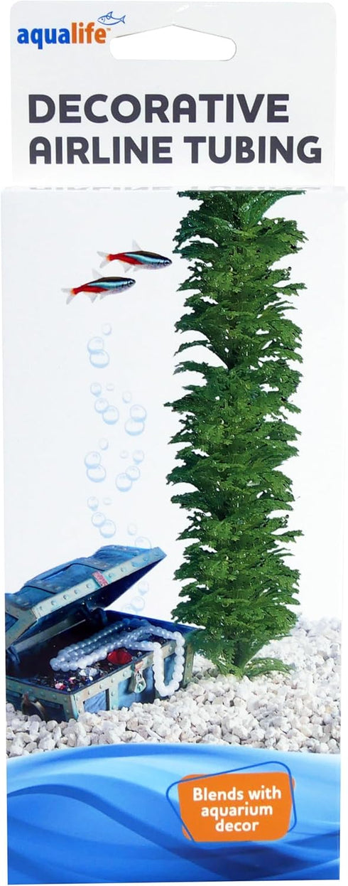 Penn-Plax Plant-Air Airline Tubing for Aquariums, 60" Tubing That Looks Like an Aquarium Plant (PA1)