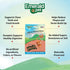 Emerald Pet Feline Dental Stixx, Tasty Crunchy Cat Dental Sticks with Pumpkin for Digestive Health, Salmon Stixx, 3.6 oz