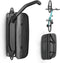 Swivel Bike Wall Mount, Space Saving Sturdy Vertical Bike Rack Holds Up to 66 lbs, Bike Storage Rack for Garage, Black