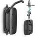 Swivel Bike Wall Mount, Space Saving Sturdy Vertical Bike Rack Holds Up to 66 lbs, Bike Storage Rack for Garage, Black
