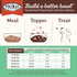 Primal Freeze Dried Dog Food Nuggets, Chicken; Complete Balanced Meal, Topper or Treat; 14 oz