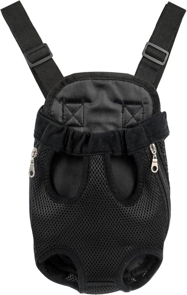 Pet Carrier Backpack, Adjustable Dog Carrier for Hiking and Travel, Dog Front Carrier, Puppy Backpack