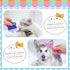 Rabbit Grooming Kit, Brush for Shedding with Bunny Nail Clipper, Trimmers with Pet Combs for Hamster Guinea Pig Ferret