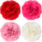 WILLBOND 4 Pieces Dog Flower Bow Collar, Multicolored Pet Bow Collar Charms Set for Puppy Cat Grooming